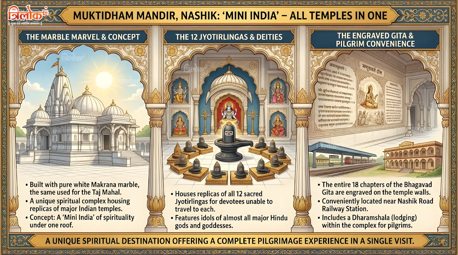 Muktidham Mandir: All of India's Temples in One